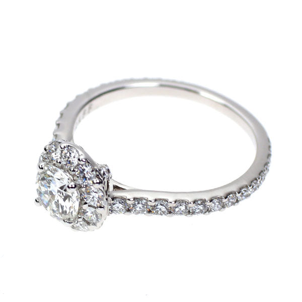 グラフ K18WG ダイヤモンド リング 0.70ct G VVS2 EX アイコンラウンド