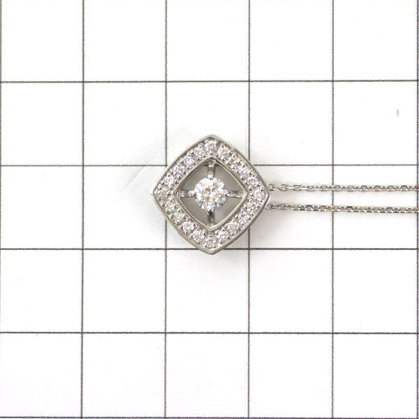 wish upon a star Pt900/ Pt850 ダイヤモンド ペンダントネックレス 0.212ct D0.18ct