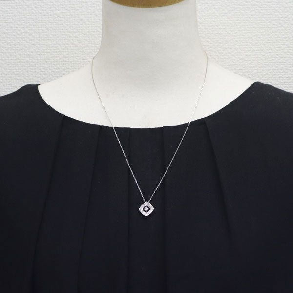 wish upon a star Pt900/ Pt850 ダイヤモンド ペンダントネックレス 0.212ct D0.18ct