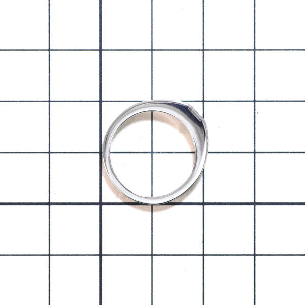 カルティエ K18WG プリンセスカット ダイヤモンド リング 0.25ct タンク 51号