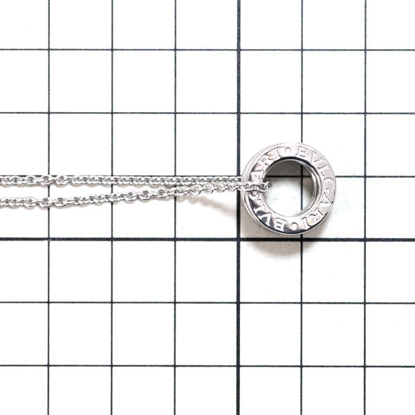 ブルガリ K18WG ダイヤモンド ペンダントネックレス B.ZERO1