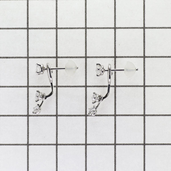 Pt900 ダイヤモンド ピアス 0.65ct 2Way