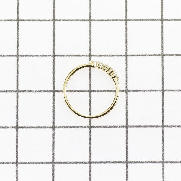 アーカー/ahkah K18YG ダイヤモンド リング 0.10ct ピンキー