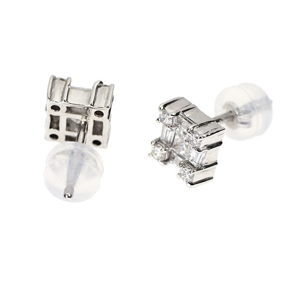 Pt900 ダイヤモンド ピアス 0.50ct