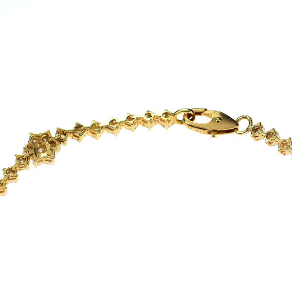 K18YG ダイヤモンド ブレスレット 2.00ct