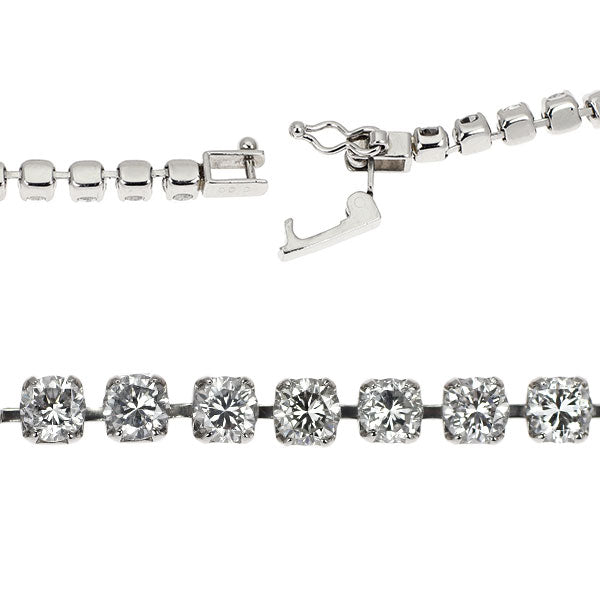 Pt850 ダイヤモンド ブレスレット 5.00ct