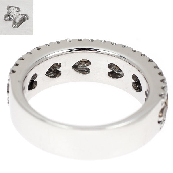 ポンテヴェキオ K18WG ダイヤモンド  リング 0.82ct D0.45ct