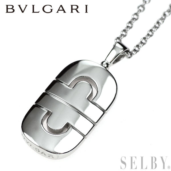ブルガリ K18WG ペンダントネックレス パレンテシ