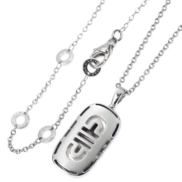 ブルガリ K18WG ペンダントネックレス パレンテシ