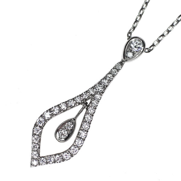 ロイヤルアッシャー Pt950 ダイヤモンド ペンダントネックレス 0.27ct