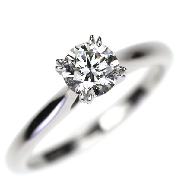ハリーウィンストン Pt950 ダイヤモンド リング 0.51ct F VVS2 3EX ソリティア