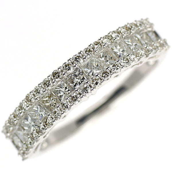 GSTV K18WG ダイヤモンド リング 1.00ct