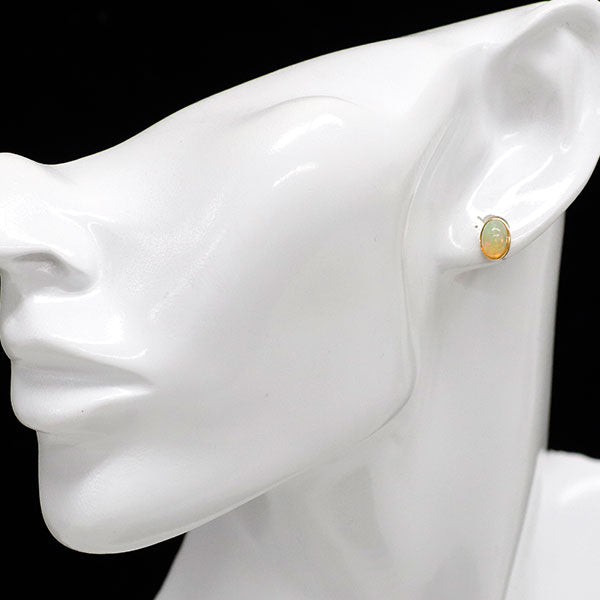K18YG オパール ピアス 1.00ct