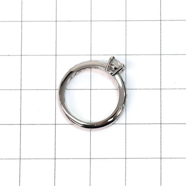ブルガリ Pt950 ダイヤモンド リング 0.40ct G VS2 EX ローマアモール