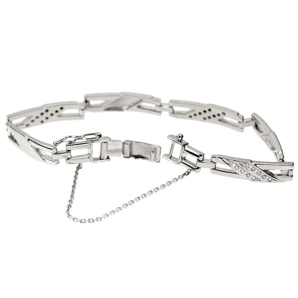 Pt850 ダイヤモンド ブレスレット 0.30ct