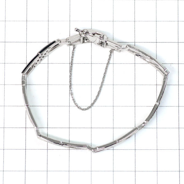 Pt850 ダイヤモンド ブレスレット 0.30ct