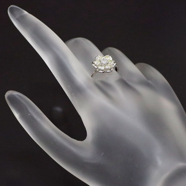 Pt900 ダイヤモンド リング 1.00ct フラワー
