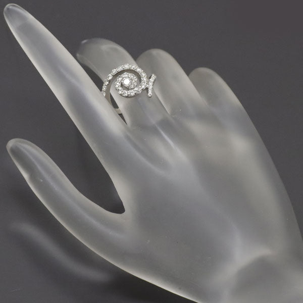 デュノア Pt900 ダイヤモンド リング 1.00ct スパイラル