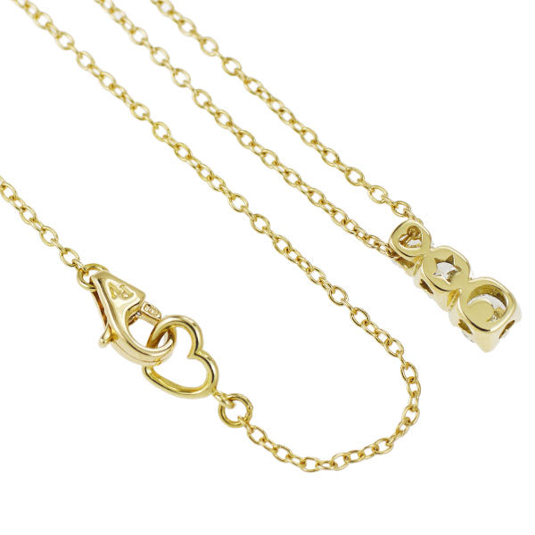 ポンテヴェキオ K18YG ダイヤモンド ペンダントネックレス 0.35ct