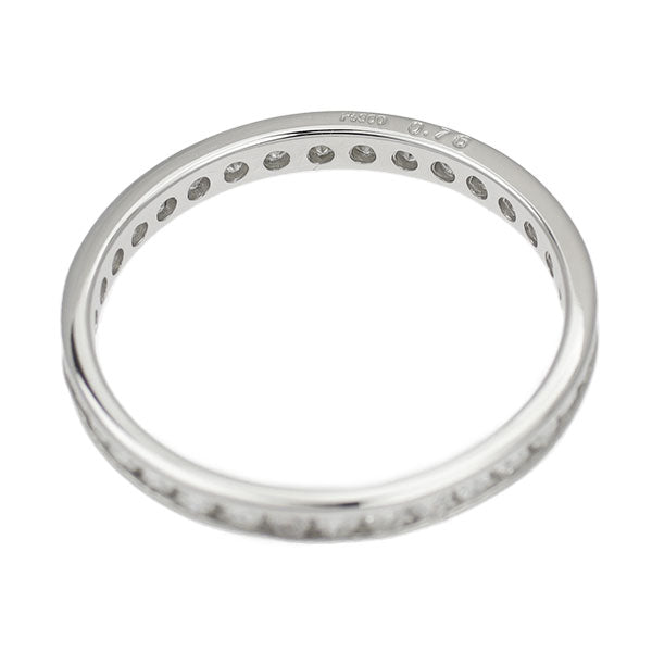 Pt900 ダイヤモンド リング 0.76ct フルエタニティ