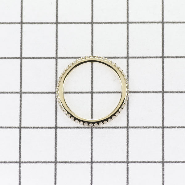 ポンテヴェキオ K18YG ダイヤモンド リング 0.31ct フルエタニティ