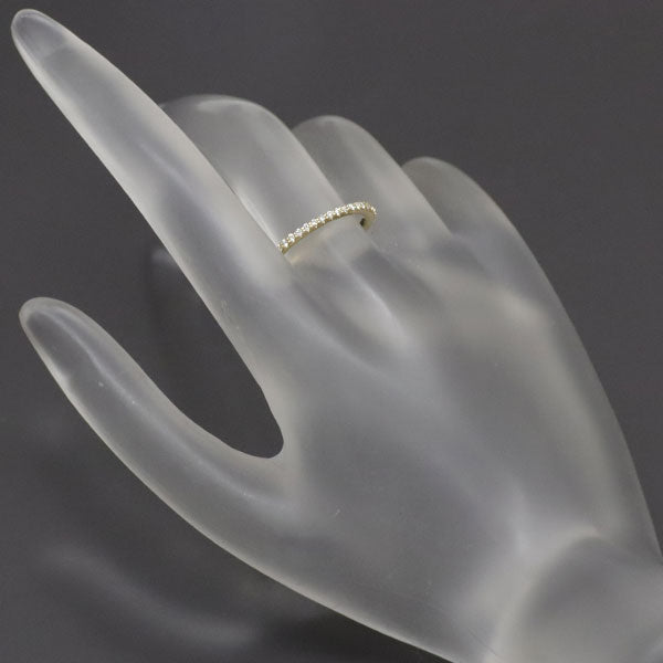 ポンテヴェキオ K18YG ダイヤモンド リング 0.31ct フルエタニティ