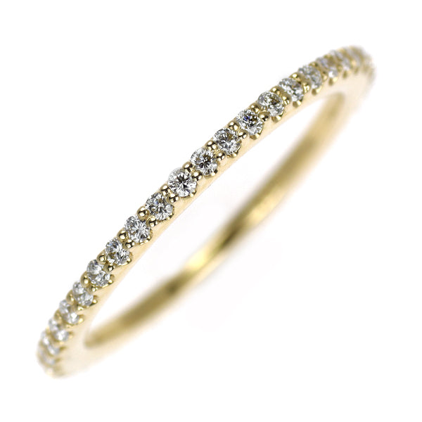 ポンテヴェキオ K18YG ダイヤモンド リング 0.31ct フルエタニティ