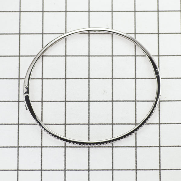 ポンテヴェキオ K18WG ダイヤモンド バングル 0.35ct
