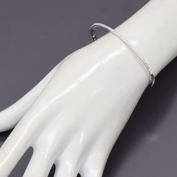ポンテヴェキオ K18WG ダイヤモンド バングル 0.35ct