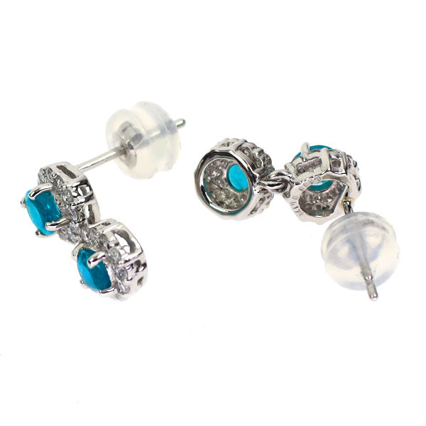 希少 Pt900 アウイナイト ダイヤモンド ピアス 0.51ct D0.344ct