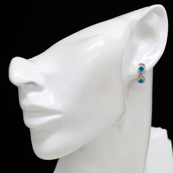 希少 Pt900 アウイナイト ダイヤモンド ピアス 0.51ct D0.344ct