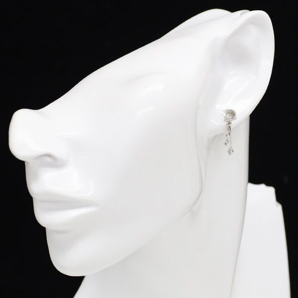ヴァンドーム青山 K18WG ダイヤモンド ピアス 0.30ct