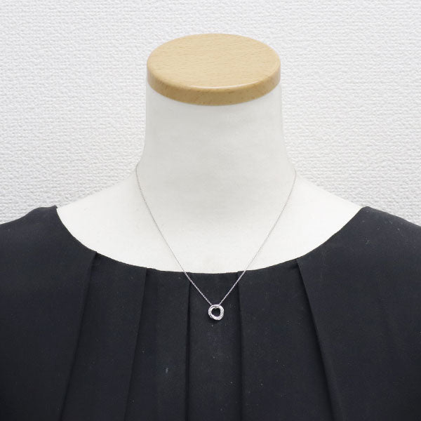 スタージュエリー K18WG ダイヤモンド ペンダントネックレス