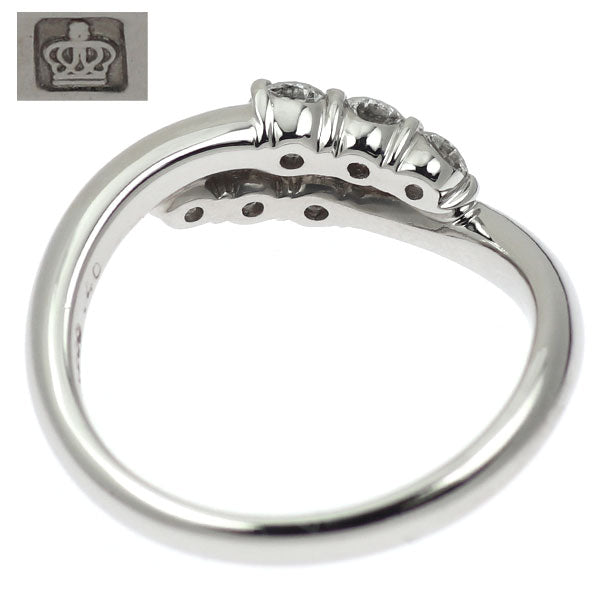 ロイヤルアッシャー Pt900 ダイヤモンド リング 0.40ct