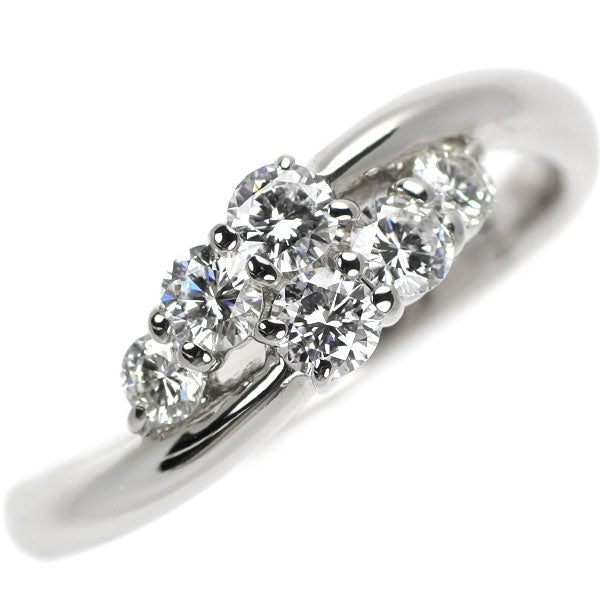 ロイヤルアッシャー Pt900 ダイヤモンド リング 0.40ct
