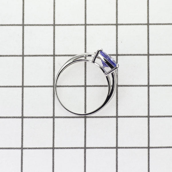 Pt900 タンザナイト ダイヤモンド リング 1.00ct D0.05ct