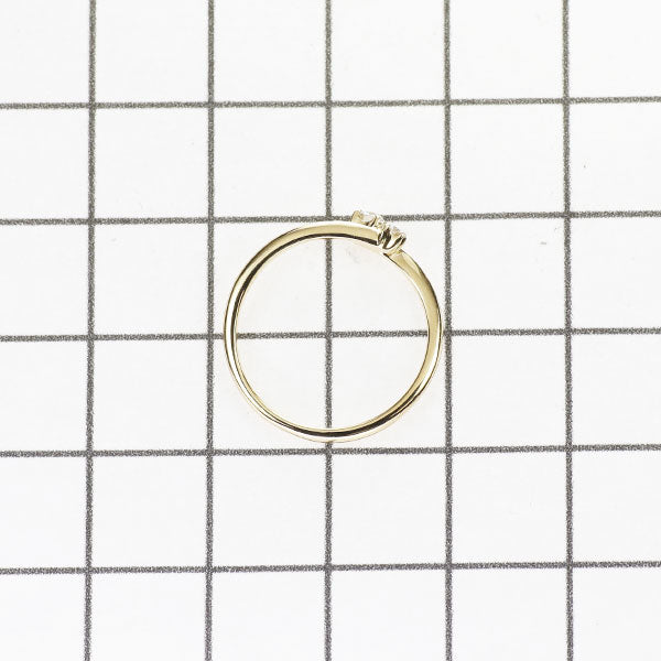 スタージュエリー K18YG ダイヤモンド リング 0.10ct
