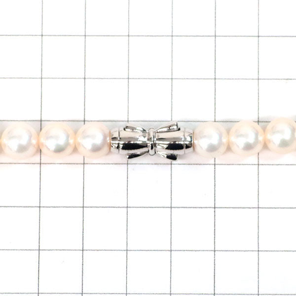 田崎真珠 SV アコヤ真珠 ネックレス 径約8.1-8.4mm