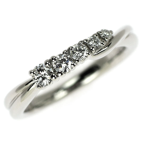 ロイヤルアッシャー Pt900 ダイヤモンド リング 0.22ct
