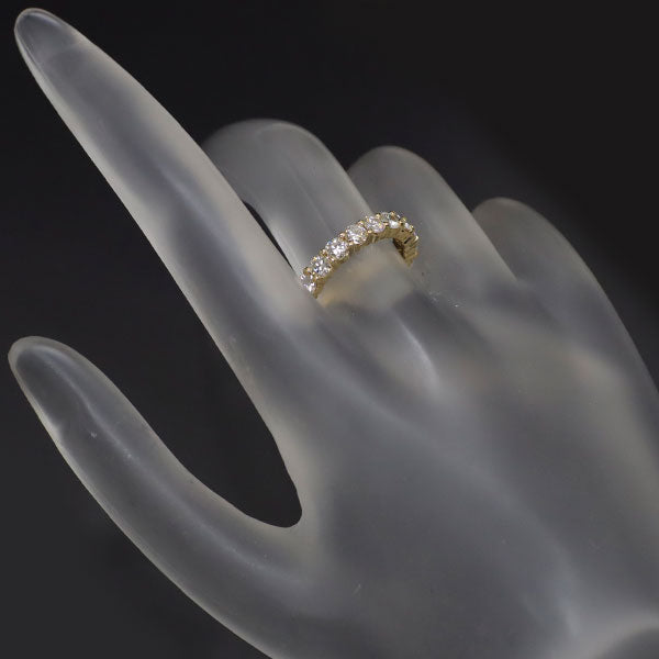 平和堂貿易 K18YG ダイヤモンド リング 2.01ct フルエタニティ