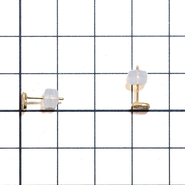 アガット/agete K18YG  ダイヤモンド ピアス 0.08ct