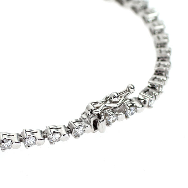 Pt850 ダイヤモンド ブレスレット 2.00ct テニス