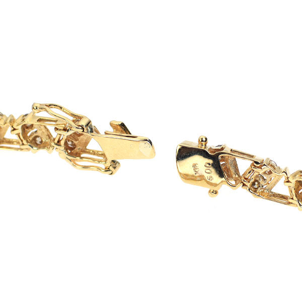 K18YG ダイヤモンド ブレスレット 5.00ct