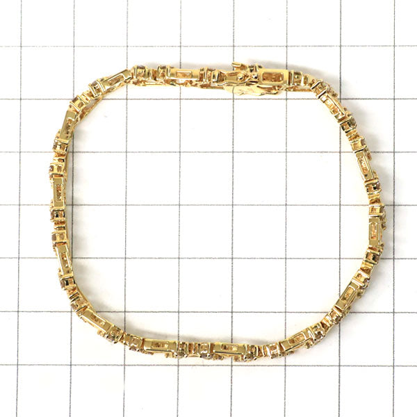 K18YG ダイヤモンド ブレスレット 5.00ct