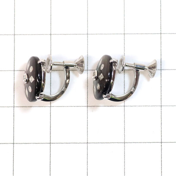 ミキモト K18WG ダイヤモンド イヤリング 0.02ct ピクウェ