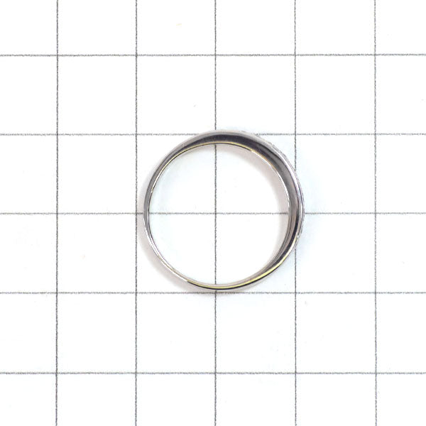 ポンテヴェキオ K18WG ダイヤモンド リング 0.11ct ハーフエタニティ