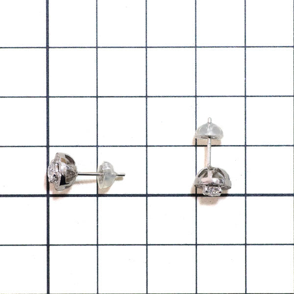フォーエバーマーク Pt900 ダイヤモンド  ピアス 0.38ct D0.14ct  センターオブマイユニバース