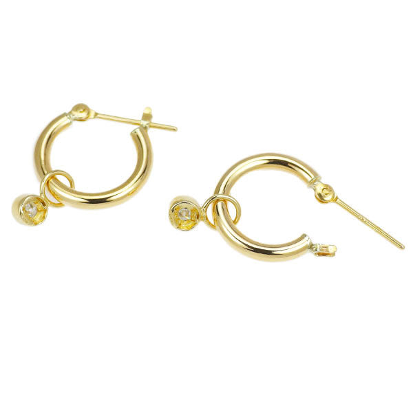 K18YG ダイヤモンド ピアス 0.10ct