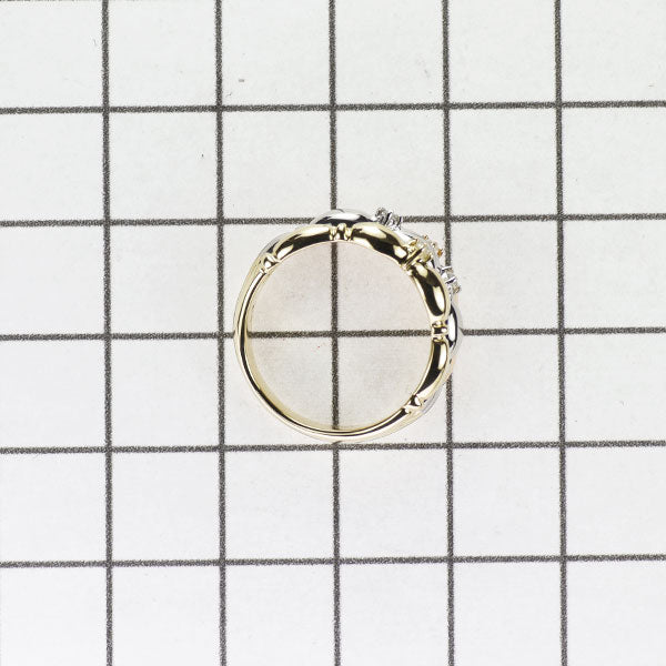 ポーラ Pt900/ K18YG/PG ダイヤモンド リング 0.05ct