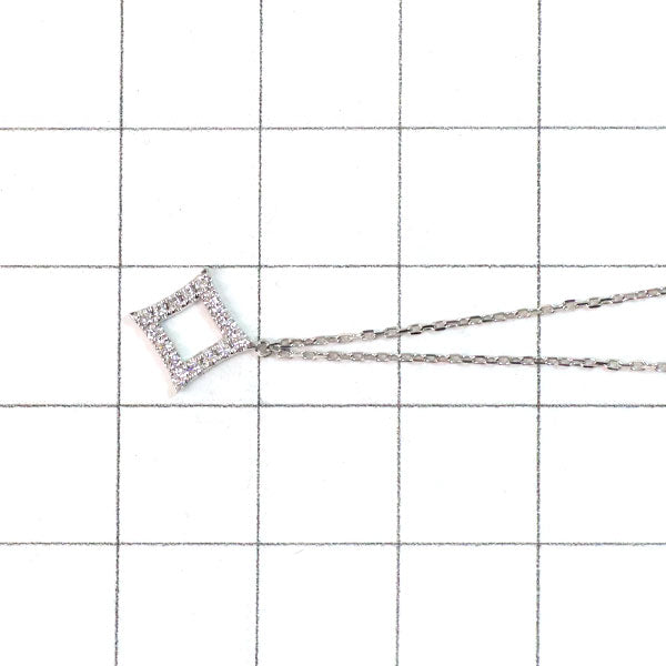 ヴィヴィアンクチュール/アーカー K18WG ダイヤモンド ペンダントネックレス 0.08ct
